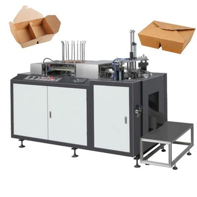 Machine de papier tridimensionnelle automatique 30-50pcs/Minute de fabrication de cartons de déjeuner