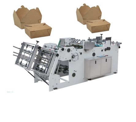 Boîte tridimensionnelle à pizza formant la machine jetable de conteneur de nourriture de machine